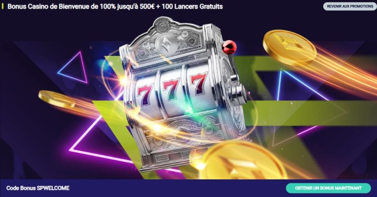 Spin Platinum Casino bonus bienvenue